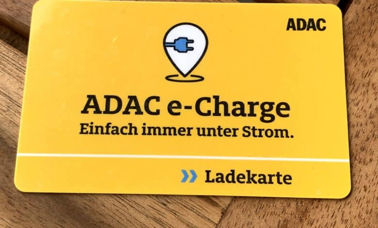 ADAC e-Charge Ladekarte